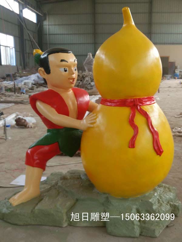玻璃钢彩绘雕塑